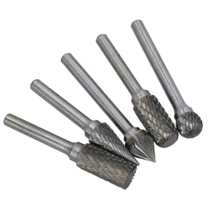 5pc Tungsten Carbide Rotary Burr Set