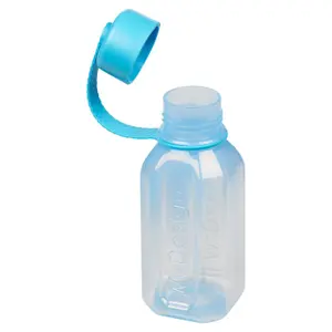 URBNLIVING 500ml Blue Reusable Water Drinking Sports Bottle Container Flask with Leakproof Lid