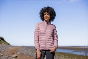 Gibson Womens Insulated Padded Jacket - Faded Pink