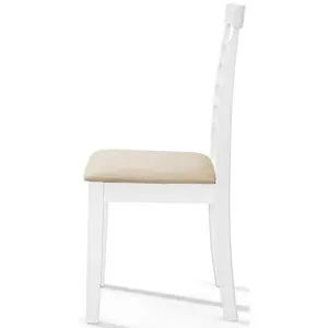 Ahwahnee Upholstered Dining Chair (Set of 2) White