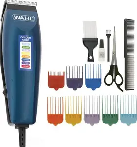 Wahl Colour Pro Corded Clipper, Head Shaver, Men's Hair Clippers, Colour Coded Guides, Family At Home Haircutting