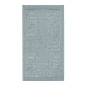 Millfield Greek Key Door Mat Silver / 80cm W x 300cm L