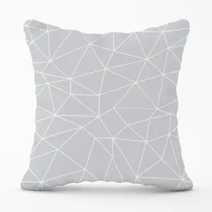 Geometric Triangle Pattern Outdoor Cushion 45cm x 45cm