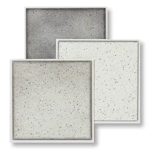 Stick and Go Self Adhesive Stick On Tiles Grey Speckle Mix 4" x 4" Box of 18 Apply over any tile, or directly on to the wall