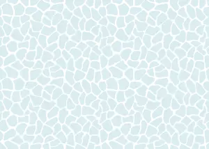 Bobbi Beck eco-friendly blue giraffe print wallpaper