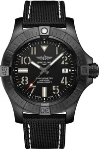 Breitling Men's Avenger Automatic 45 Seawolf Night Mission Mens Watch V17319101B1X1, Size 45mm