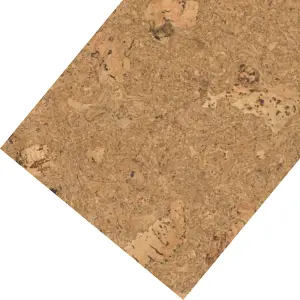 Beautiful Cork Wall Panels - Natural 1 - 1 Pack - 1.98m2 - 600x300x3mm