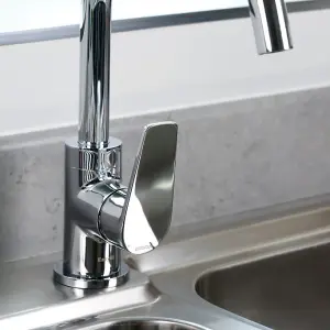 Bristan Lyra Chrome effect Kitchen Mixer Tap