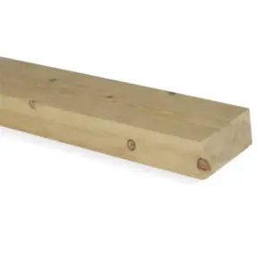 PACK OF 15 (Total 15 Units) - 19mm x 150mm (15mm x 145mm Finish) Planed All Round Redwood Timber - 2.1m Length