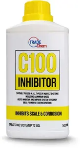 Central Heating System Inhibitor (500ML) Treats 100L System C100