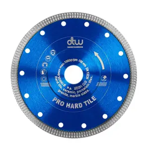 DTW Pro Hard Tile Saw Blade 180mm/7" x 25.4