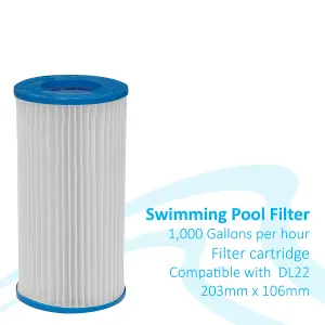 Dellonda Swimming Pool Filter Cartridge