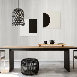 Paintable Slat Wall Panels - Pack of 9