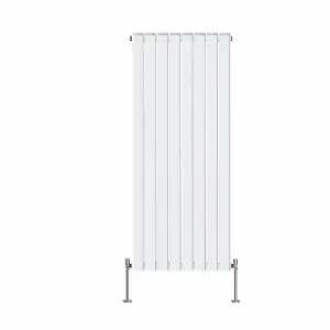 Rinse Bathrooms Vertical Radiators 1600x544mm Flat Panel Column Designer Radiator White Double Radiators Central Heating Heater