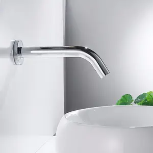 Nes Home Vida Infrared Sensor Basin Tap Automatic Wall Mounted Bathroom Faucet