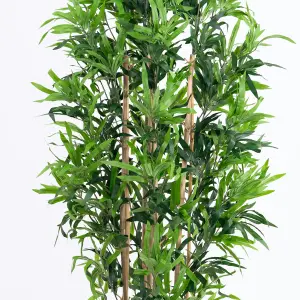 Blooming Artificial - Oriental Bamboo Bundle - Faux Garden Plants - Outdoor Tree