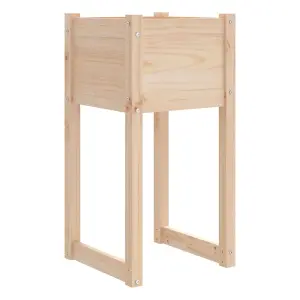 Berkfield Planters 2 pcs 40x40x81 cm Solid Wood Pine