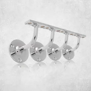 UAP Stair Handrails - Brackets - Set of 4 - Polished Chrome