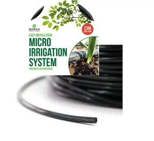 3mm Micro Irrigation Watering System Kit Garden Hose Drip Feeder 23M