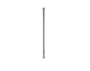 Telescopic Extendable & Adjustable Short Metal Tension Bath Rod with No Drilling Shower Curtain Pole Chrome 140 - 260