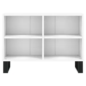 Berkfield TV Cabinet White 69.5x30x50 cm Engineered Wood