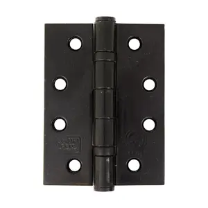 Dzina Stainless Steel Hinge 4 x 3 Inch x 3.0mm Antique Black Pack Qty 1 Pair