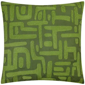 Hoem Brooke Embroidered Cotton Polyester Filled Cushion