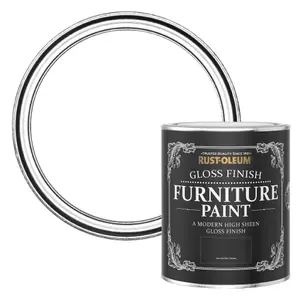 Rust-Oleum Cotton Gloss Furniture Paint 750ml