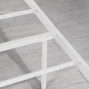 Aaru Bed Frame White / Single (3')