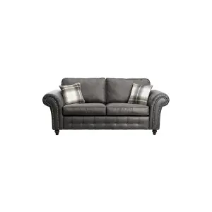 Cedar Lounge Black Sofa 3 Seater