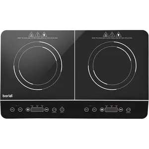 2800W Dual Zone Portable Induction Hob for Home and Camping