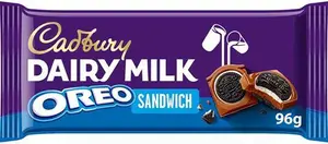 Dairy Milk Oreo Sandwich Chocolate Bar 96G 3681