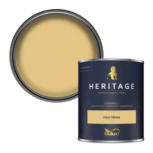 Dulux Trade Heritage Pale Cream Eggshell Wall paint, 750ml