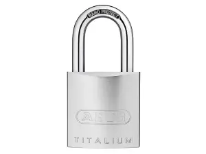 ABUS Mechanical 86TI/55mm TITALIUM™ Padlock Without Cylinder