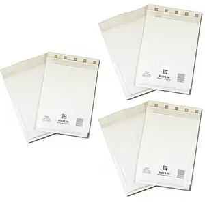 200 x K/7 (350 x 470mm) Mail Lite White Padded Bubble Lined Postage Mailing Envelopes