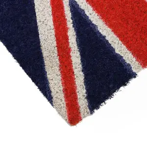 Union Jack Latex Coir Doormat 40x70cm