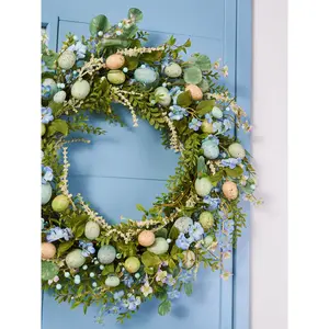 Faux Lillies 70cm Wreath