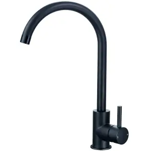 Astini Merthyr Black Single Lever Kitchen Tap