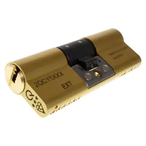 GreenteQ Orion 3 Star Euro Cylinder - 35/50 (85mm), Brass