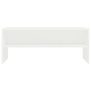 vidaXL TV Cabinet White 100x40x40 cm Engineered Wood