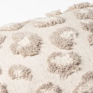 furn. Maeve Tufted Cotton Feather Filled Cushion