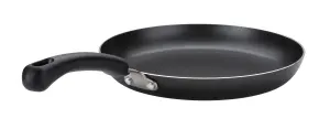 Prestige Super Tough Easy Clean Black Round Aluminium Non-Induction Frying Pan 20 & 24cm Twin Pack