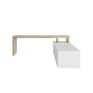 Diagone Oak White Television Stand