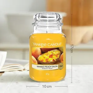 Yankee Candle jar Large Mango Peach