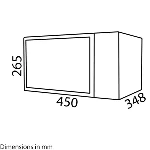 20L Microwave In Silver, Digital Display, 700W - FDM21SI