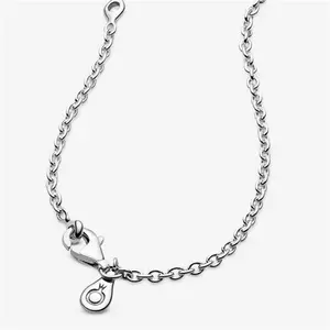 Pandora Cable Chain Necklace - Sterling Silver - Sz. 75 cm