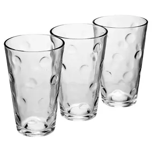 URBNLIVING 300ml 6 Pcs Paris Drinking Patterned Cup Water Juice Cocktail Tumbler Glassware Sets