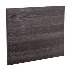 Rinse Bathrooms 700 L Shape Calm Grey Effect Wood Shower Bath End Panel