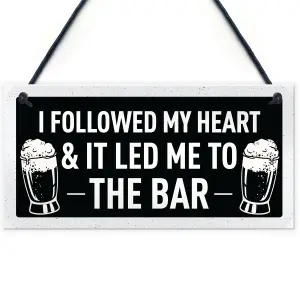 Bar Sign For Outdoor Funny Home Bar Sign Hanging Door Plaque Gift For Men Gift