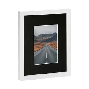 Photo Frame with 4" x 6" Mount - 8" x 10" - Black Mount